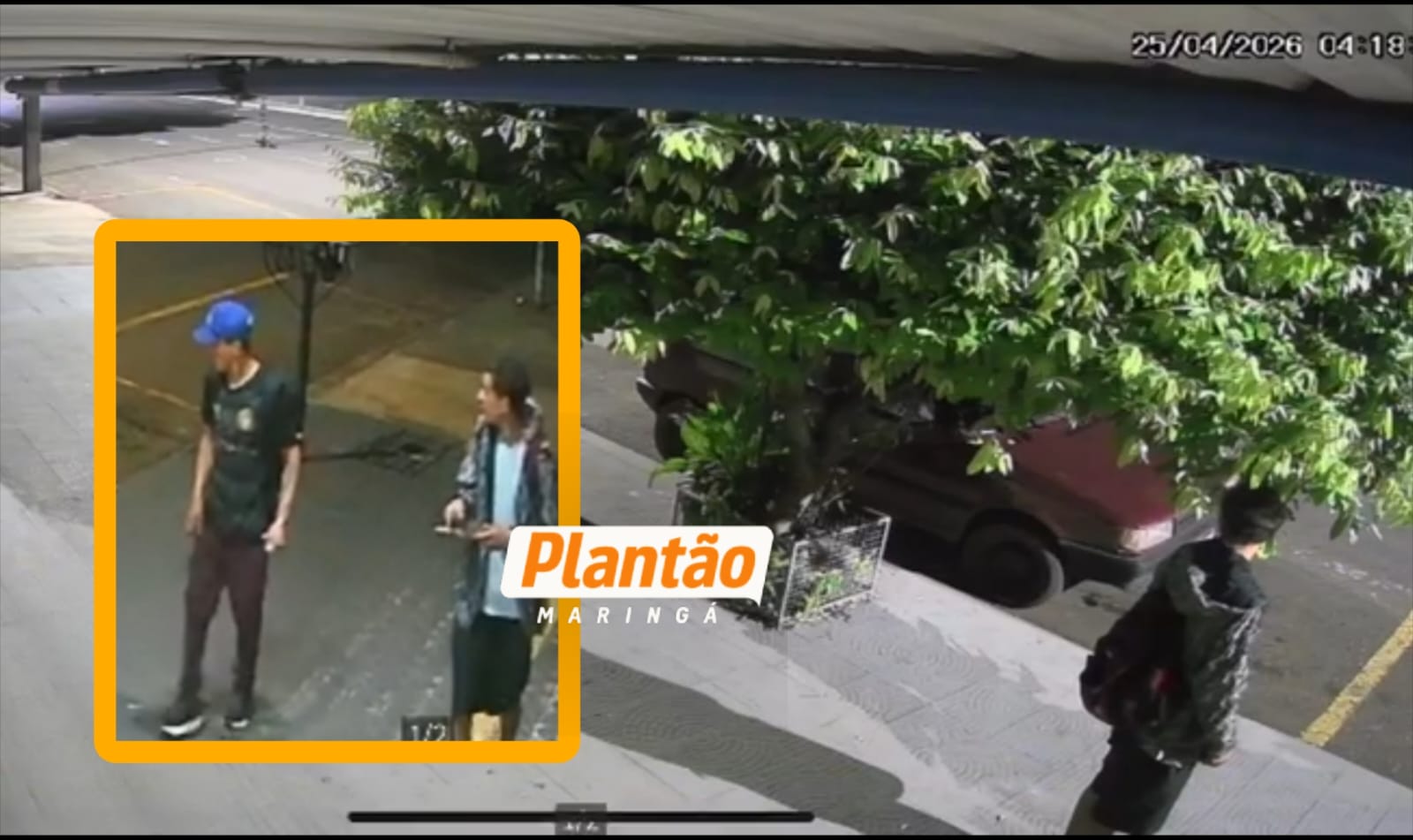 Fotos de Tudo em poucos segundos: dupla age rápido e carro desaparece em Maringá