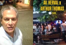 Fotos de ‘Vamos ter que tomar providências’; prefeito visita Rua Arthur Thomas em Maringá após barulho, confusão e brigas em bares