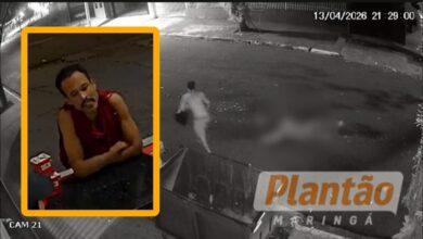 Fotos de Vídeo flagra mulher sendo arrastada durante assalto violento em Maringá