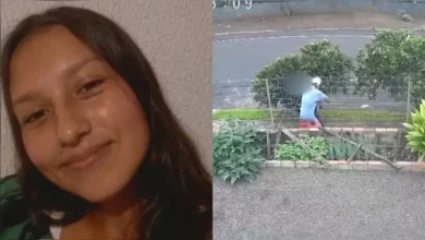 Fotos de Video: Jovem esfaqueada por ex caminhou 100 metros com bebê no colo antes de morrer no PR