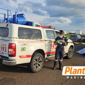 Motociclista de 18 anos morre após bater na traseira de carreta, em Maringá Foto 1 Fotos de Motociclista de 18 anos morre após bater na traseira de carreta, em Maringá