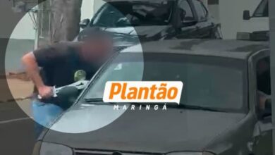 Fotos de Após discussão de trânsito, motorista é ameaçado com espada em Maringá