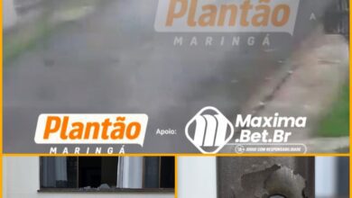 Fotos de Câmeras registram atentado a tiros contra residência no Dia das Mães, em Maringá