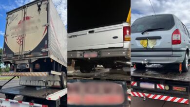 Fotos de Carros que estão sendo guinchados pagam pedágio? Donos de guincho no PR reclamam de cobranças a clientes em pórticos do Free Flow