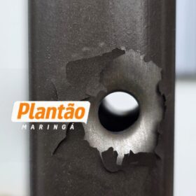 Fotos de Casa é alvo de oito tiros no Jardim Imperial em Maringá; casal e criança no imóvel 
