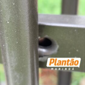 Fotos de Casa é alvo de oito tiros no Jardim Imperial em Maringá; casal e criança no imóvel 