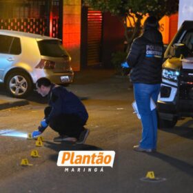 Fotos de Casal é executado e adolescente é baleado durante confraternização em Sarandi