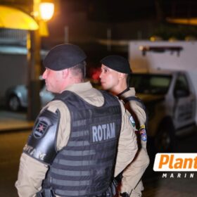 Fotos de Casal é executado e adolescente é baleado durante confraternização em Sarandi