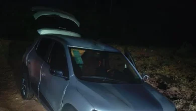 Fotos de Criminosos se passam por policiais, atiram contra carro e roubam carga de iPhones na PR-323 em Cianorte