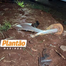 Dois moradores de Maringá morrem após capotamento na PR-546 entre Floresta e Itambé Foto 2 Fotos de Dois moradores de Maringá morrem após capotamento na PR-546 entre Floresta e Itambé