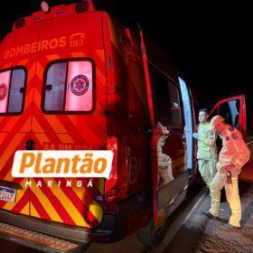 Dois moradores de Maringá morrem após capotamento na PR-546 entre Floresta e Itambé Foto 1 Fotos de Dois moradores de Maringá morrem após capotamento na PR-546 entre Floresta e Itambé