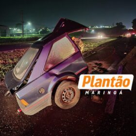 Escort parte ao meio após batida violentíssima na BR-376 em Maringá Foto 3 Fotos de Escort parte ao meio após batida violentíssima na BR-376 em Maringá