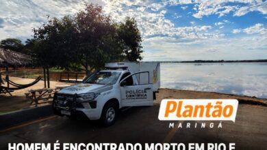 Fotos de Homem é encontrado morto em rio e corpo é encaminhado ao IML de Maringá