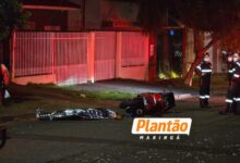 Fotos de Homem é executado a tiros no Jardim Alvorada, em Maringá