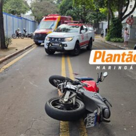 Idoso é intubado após ser atropelado por motocicleta em Maringá Foto 2 Fotos de Idoso é intubado após ser atropelado por motocicleta em Maringá