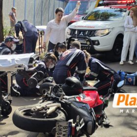 Idoso é intubado após ser atropelado por motocicleta em Maringá Foto 3 Fotos de Idoso é intubado após ser atropelado por motocicleta em Maringá