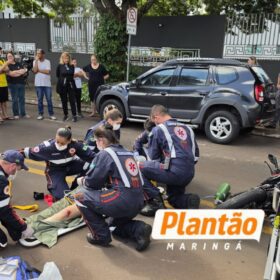 Idoso é intubado após ser atropelado por motocicleta em Maringá Foto 7 Fotos de Idoso é intubado após ser atropelado por motocicleta em Maringá