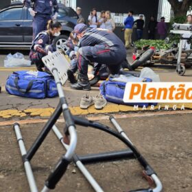 Idoso é intubado após ser atropelado por motocicleta em Maringá Foto 8 Fotos de Idoso é intubado após ser atropelado por motocicleta em Maringá