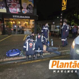 Fotos de Idoso sofre parada cardíaca após ser brutalmente espancado em Maringá