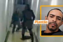 Fotos de Imagens mostra advogado matando cliente em apartamento na Zona 7, em Maringá
