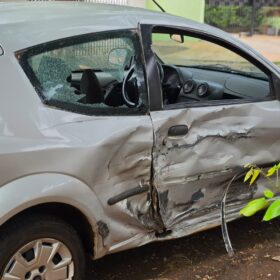 Fotos de Jovem de 18 anos fica gravemente ferido após acidente entre moto e carro em Sarandi