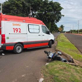 Fotos de Jovem de 18 anos fica gravemente ferido após acidente entre moto e carro em Sarandi
