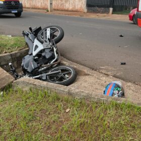 Fotos de Jovem de 18 anos fica gravemente ferido após acidente entre moto e carro em Sarandi