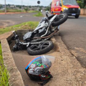 Fotos de Jovem de 18 anos fica gravemente ferido após acidente entre moto e carro em Sarandi