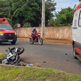 Fotos de Jovem de 18 anos fica gravemente ferido após acidente entre moto e carro em Sarandi