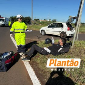 Fotos de Médico de Cascavel que estava vindo para Maringá sofre grave acidente na PR-317
