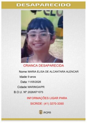 Fotos de Menina de 9 anos está desaparecida há mais de 10 dias em Maringá