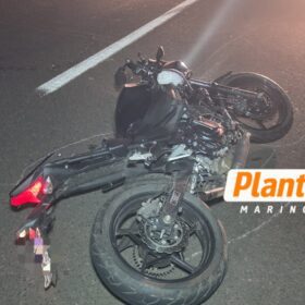 Fotos de Motociclista morre em grave acidente na BR-376 em Maringá