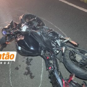 Fotos de Motociclista morre em grave acidente na BR-376 em Maringá