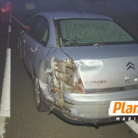 Fotos de Motociclista morre em grave acidente na BR-376 em Maringá