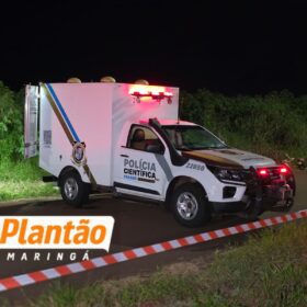 Fotos de Motorista embriagado atropela e mata pedestre em Maringá