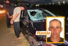 Fotos de Motorista embriagado atropela e mata pedestre em Maringá