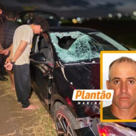 Fotos de Motorista embriagado atropela e mata pedestre em Maringá