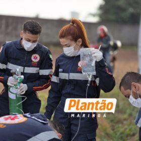 Motorista faz torniquete e ora por motociclista após grave acidente em Maringá Foto 4 Fotos de Motorista faz torniquete e ora por motociclista após grave acidente em Maringá