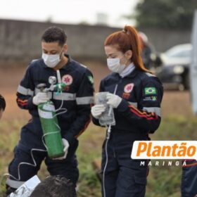 Motorista faz torniquete e ora por motociclista após grave acidente em Maringá Foto 7 Fotos de Motorista faz torniquete e ora por motociclista após grave acidente em Maringá