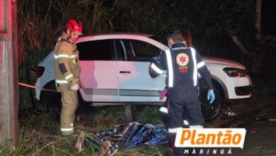 Fotos de Motorista morre após ser atropelado pelo próprio carro em Maringá