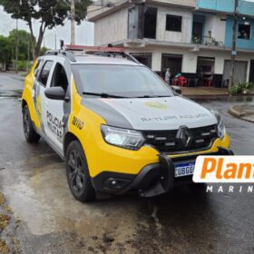 Fotos de Mulher é ferida com caco de vidro durante briga no bairro Ebenezer, em Maringá