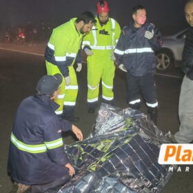 Fotos de Neblina pode ter contribuído para acidente que matou trabalhador na BR-376 em Maringá