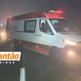 Fotos de Neblina pode ter contribuído para acidente que matou trabalhador na BR-376 em Maringá