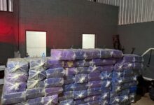 Fotos de Noroeste: Polícia descobre depósito, apreende mais de duas toneladas de maconha e prende cinco por sequestro e tráfico