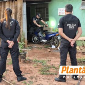 Fotos de Operação da Polícia Civil mira grupo ligado ao tráfico e investigado por homicídios em Santa Fé e Sarandi