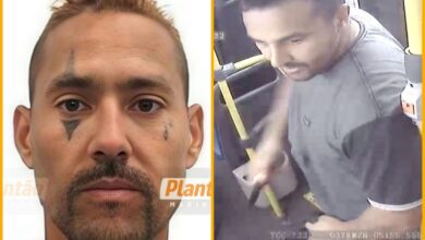 Fotos de Polícia Civil identifica suspeito de homicídio dentro de ônibus em Maringá; investigado está foragido