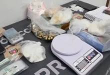 Fotos de Polícia prende tio e sobrinho e traficavam drogas disfarçados de entregadores de delivery em Maringá