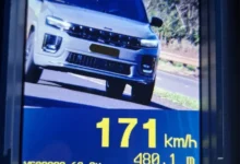 Fotos de Polícia Rodoviária Estadual flagra carro a 171 km/h na PR-323