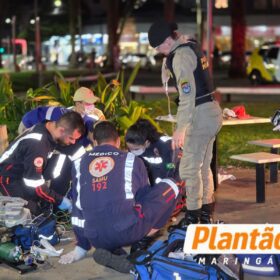 Policiais e socorristas do Corpo de Bombeiros e Samu salvam homem em Maringá Foto 6 Fotos de Policiais e socorristas do Corpo de Bombeiros e Samu salvam homem em Maringá