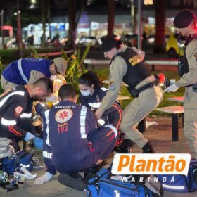 Policiais e socorristas do Corpo de Bombeiros e Samu salvam homem em Maringá Foto 7 Fotos de Policiais e socorristas do Corpo de Bombeiros e Samu salvam homem em Maringá